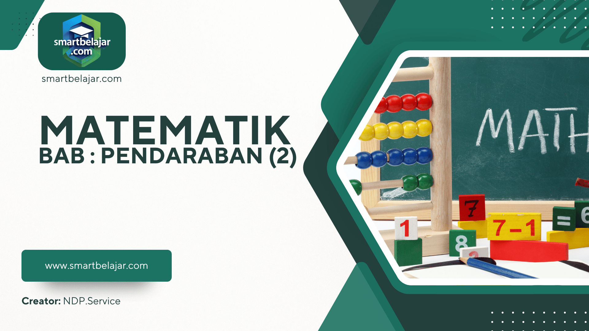 Matematik Markah Tinggi : Pendaraban (2)